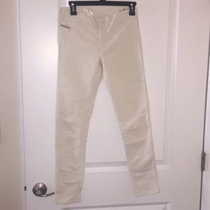 Diesel Jeans Size 26 cream